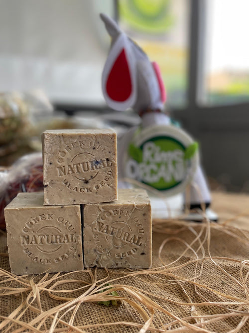 çörek otlu doğal sabun