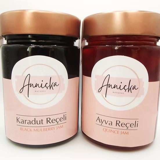 Doğal Karadut ve Ayva Reçeli 2x400gr