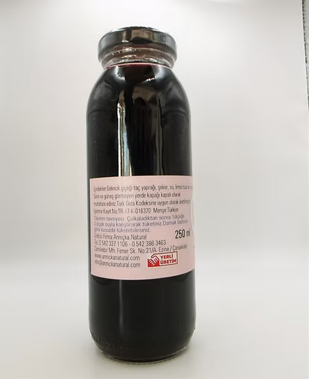 Katkısız Doğal Gelincik Şurubu