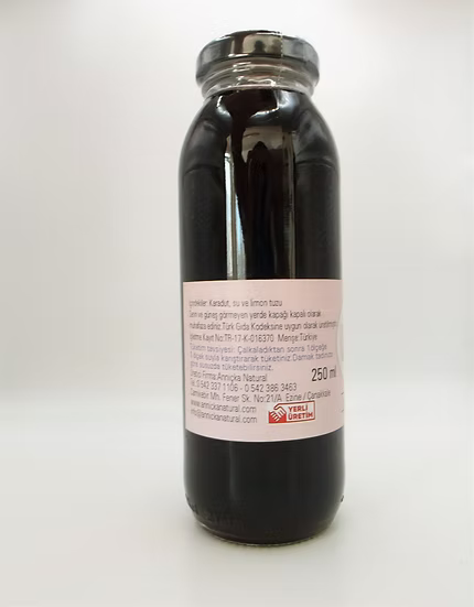 Doğal Karadut ve Gelincik Şurubu