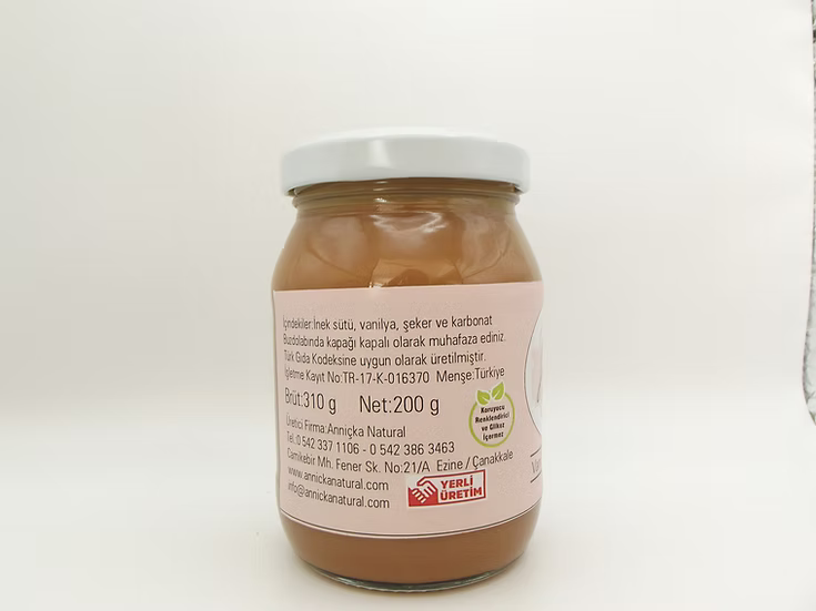 Vanilyalı ve Damla Sakızlı Süt Reçelleri