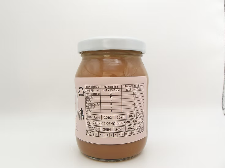 Katkısız Doğal Vanilyalı Süt Reçeli