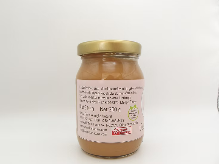 Vanilyalı ve Damla Sakızlı Süt Reçelleri