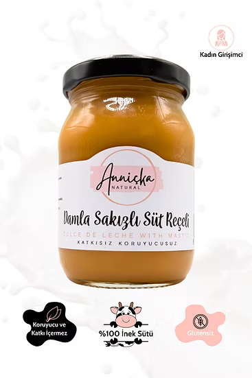 Katkısız Doğal Damla Sakızlı Süt Reçeli