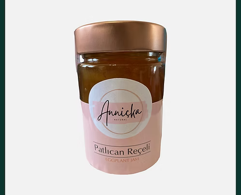 El Yapımı Doğal Patlıcan Reçeli 400gr