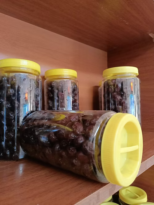 Salamura Doğal Siyah Zeytin Jumbo Boy 1 Kg