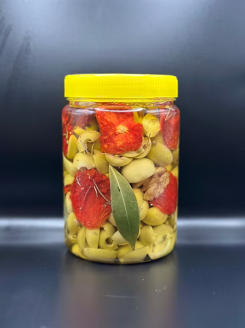 BanBan Zeytin Çekirdeksiz Yeşil Zeytin Salatası 875gr