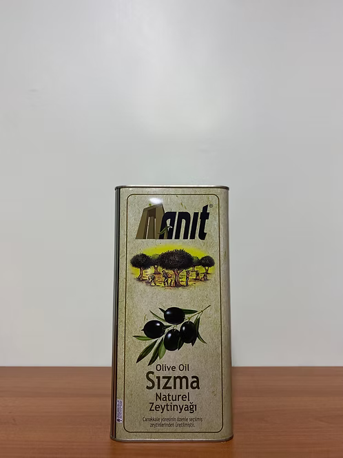 Naturel Soğuk Sıkım Sızma Zeytinyağı 5 Litre