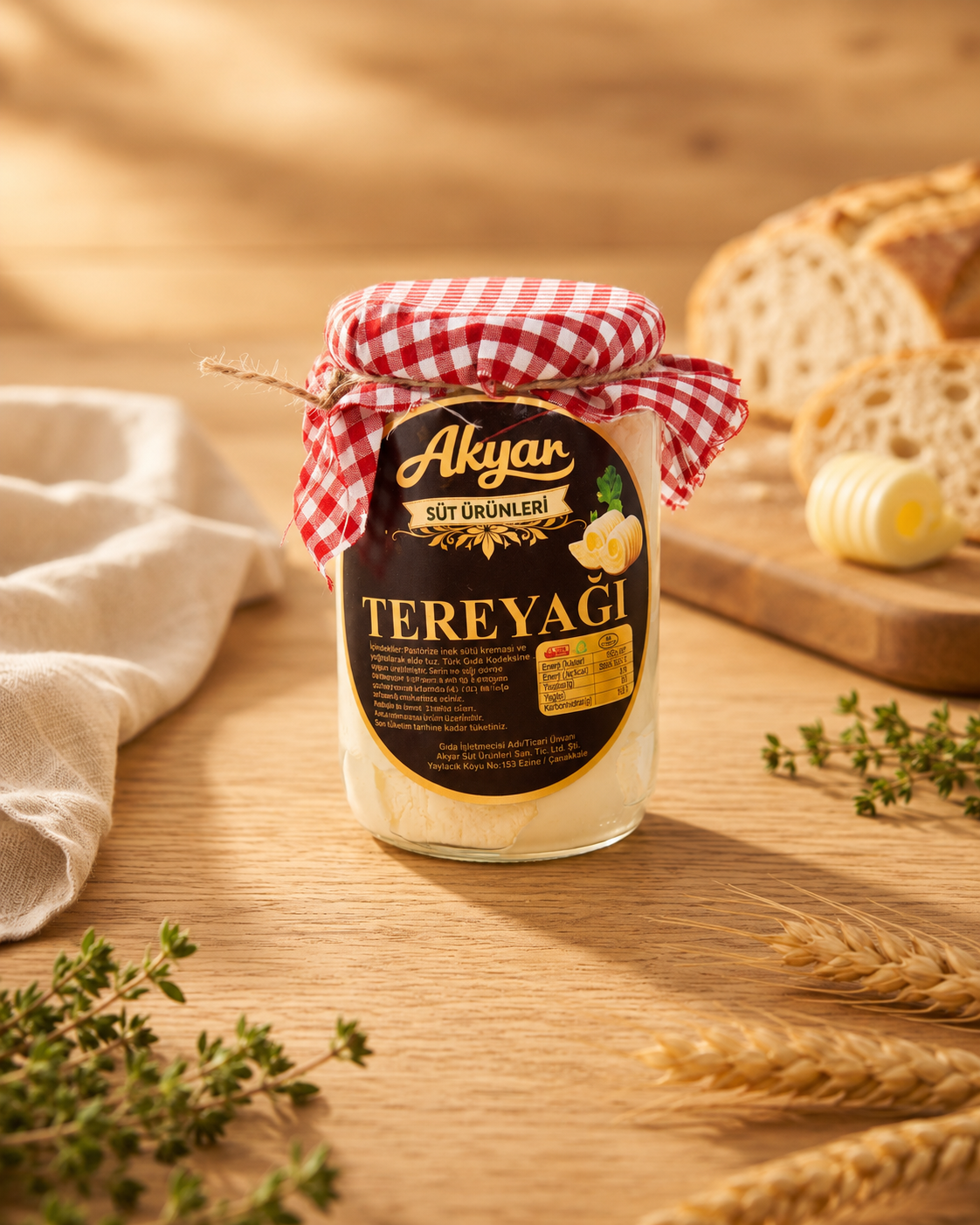 Doğal Ezine Tereyağı 525gr