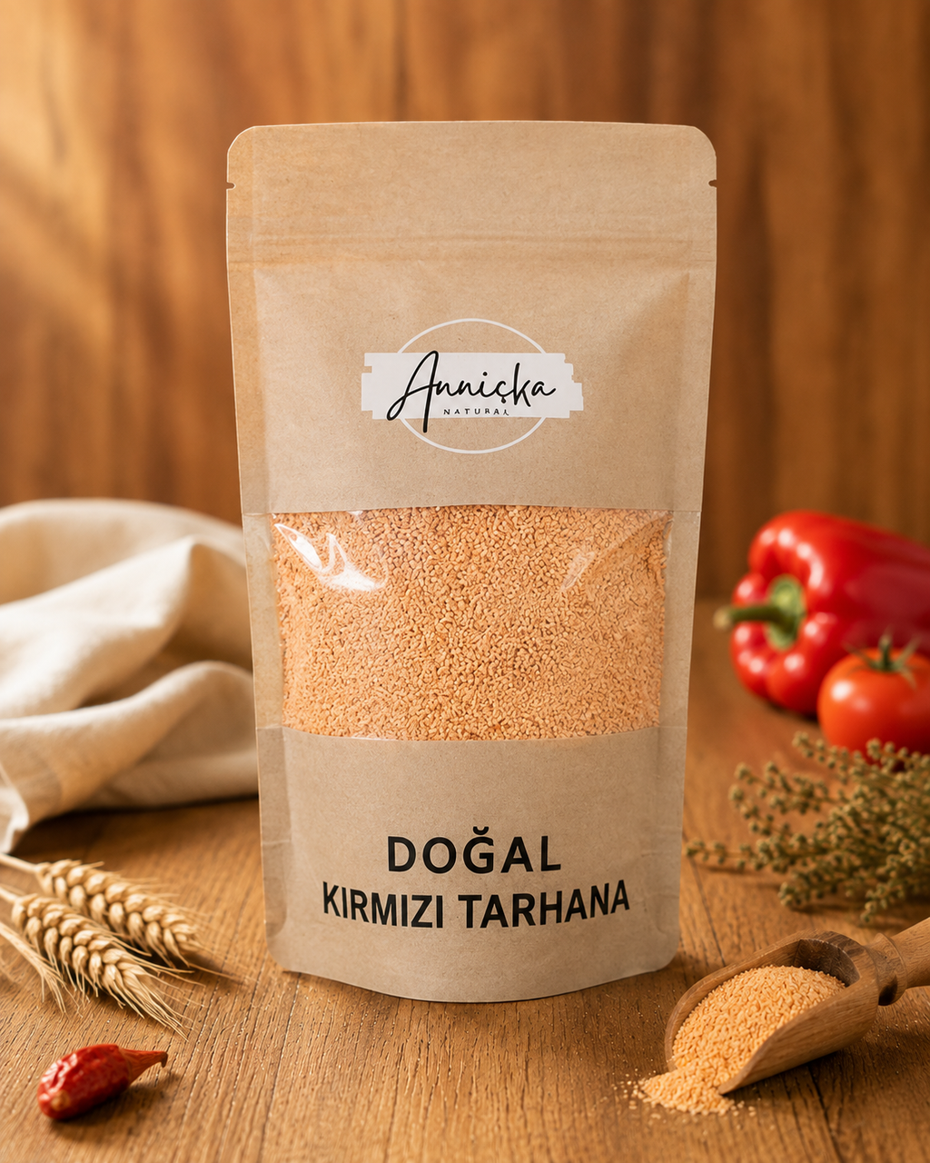 Ev Yapımı Doğal Kırmızı Tarhana 500gr