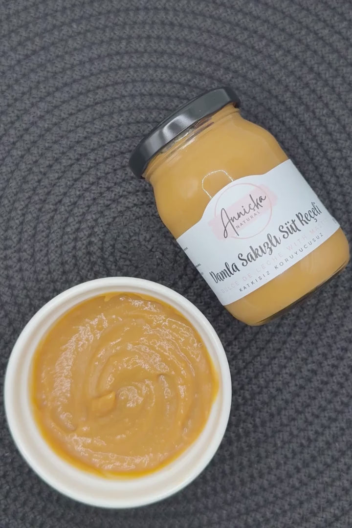 Katkısız Doğal Damla Sakızlı Süt Reçeli